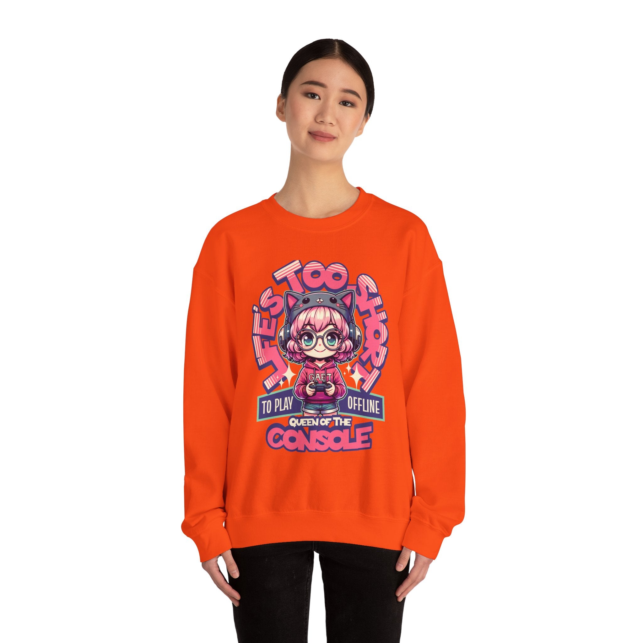 Queen of the console meme sweater