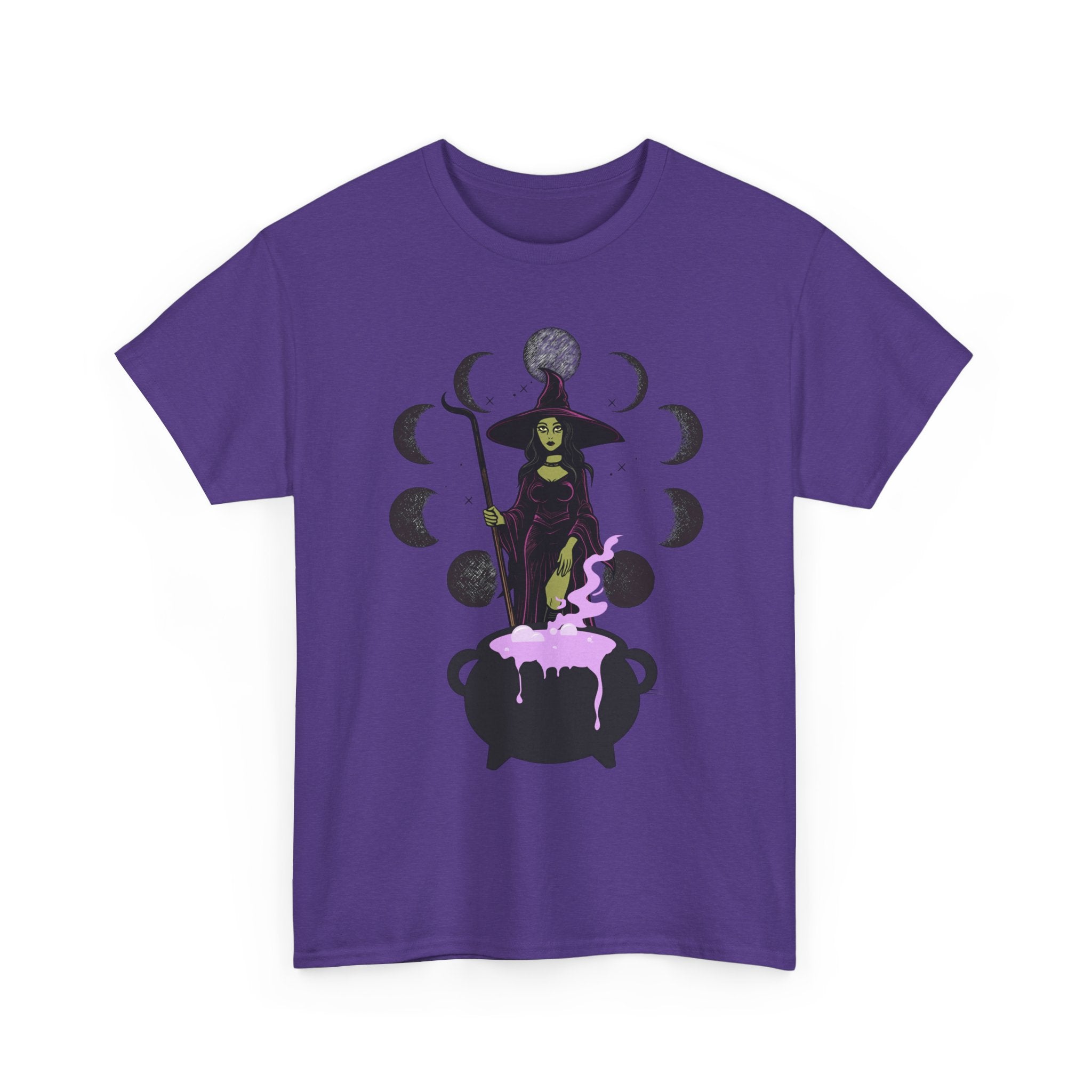 Magic Moon Phase Witch Tee.