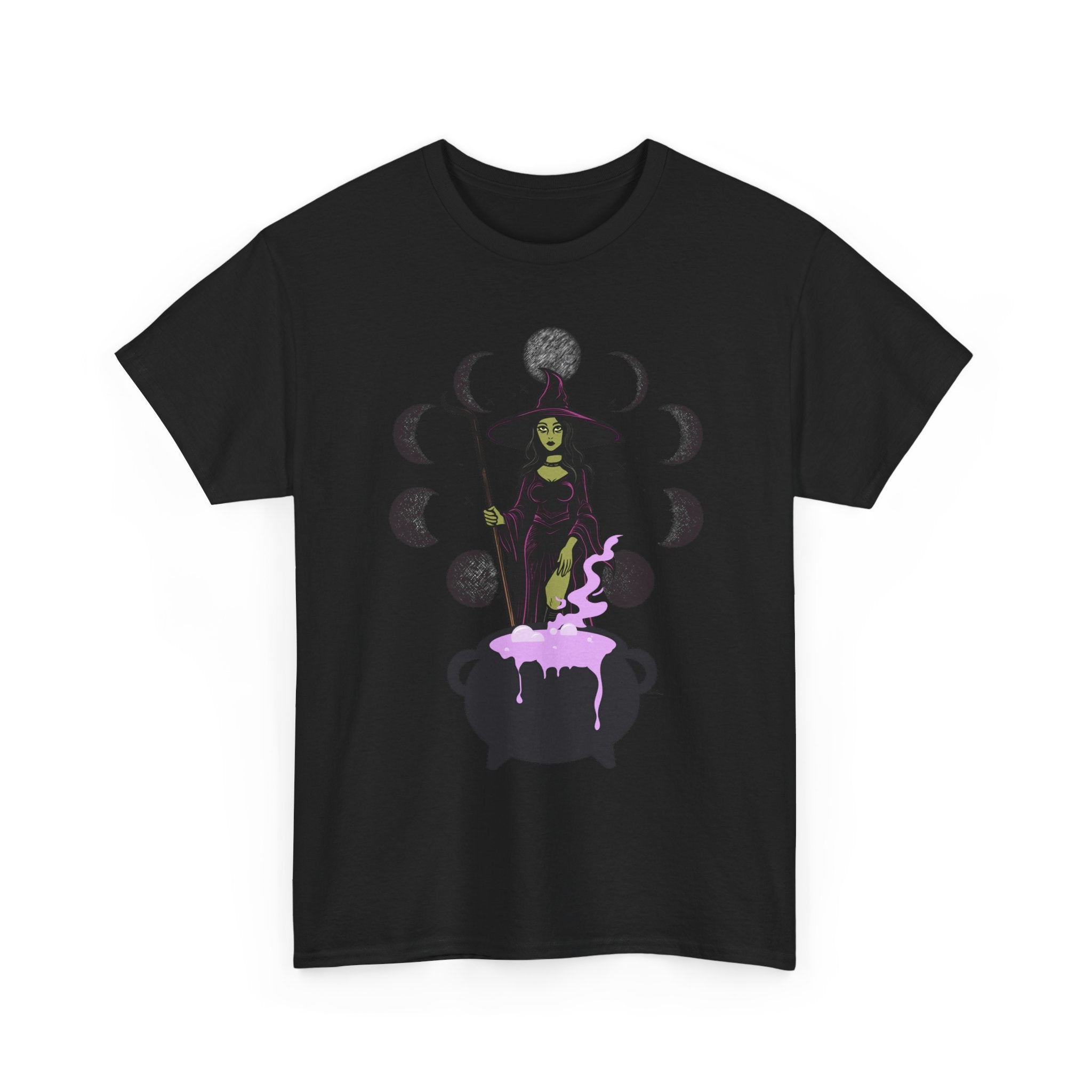 Magic Moon Phase Witch Tee.