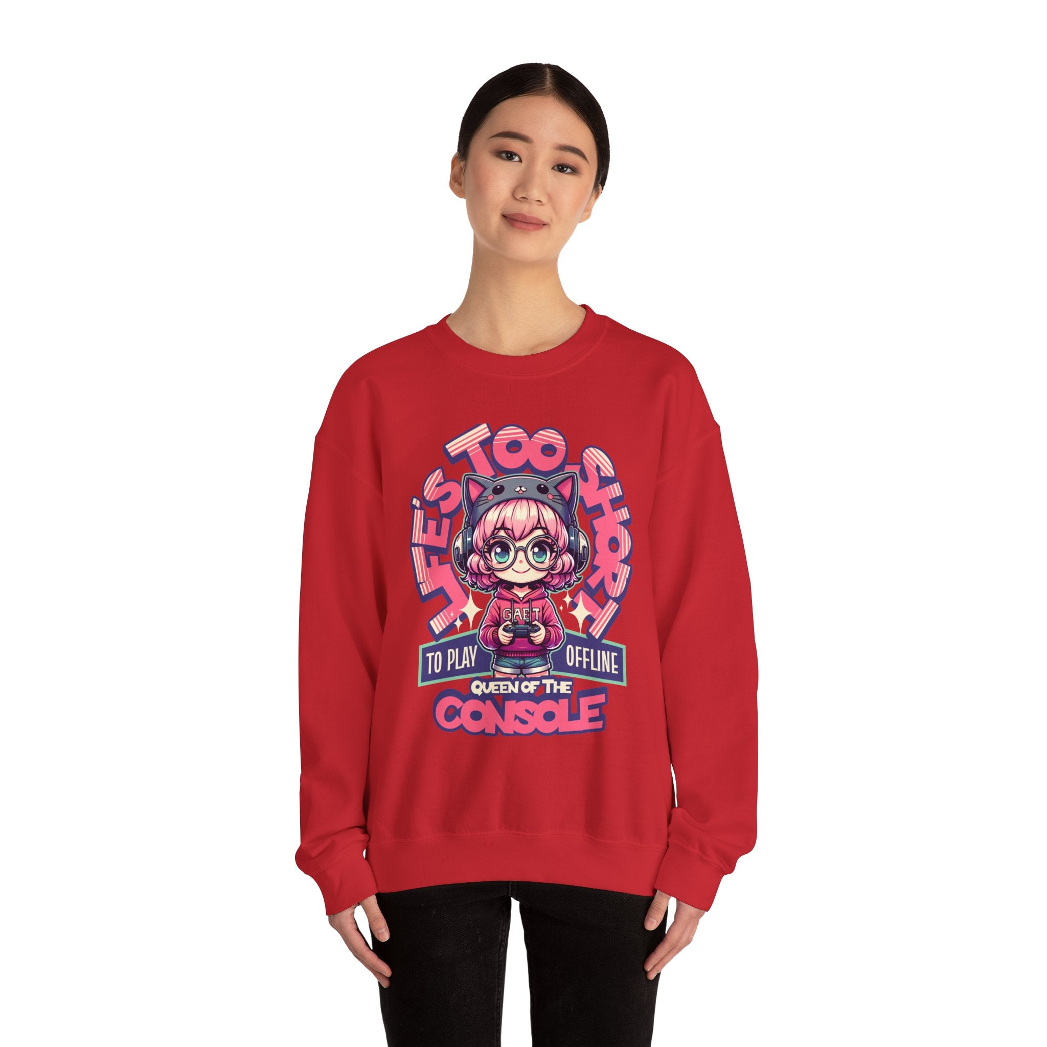 Queen of the console meme sweater