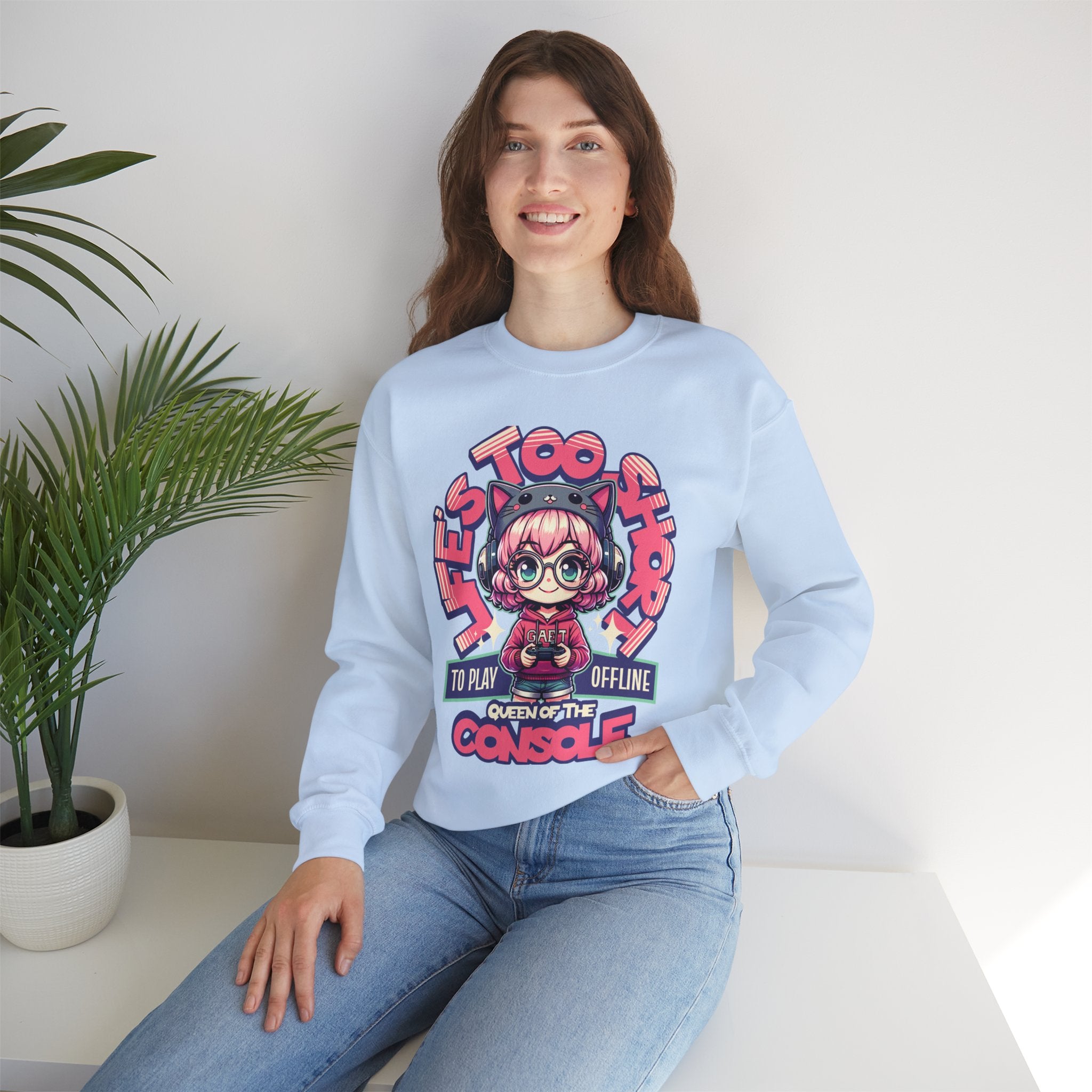Queen of the console meme sweater