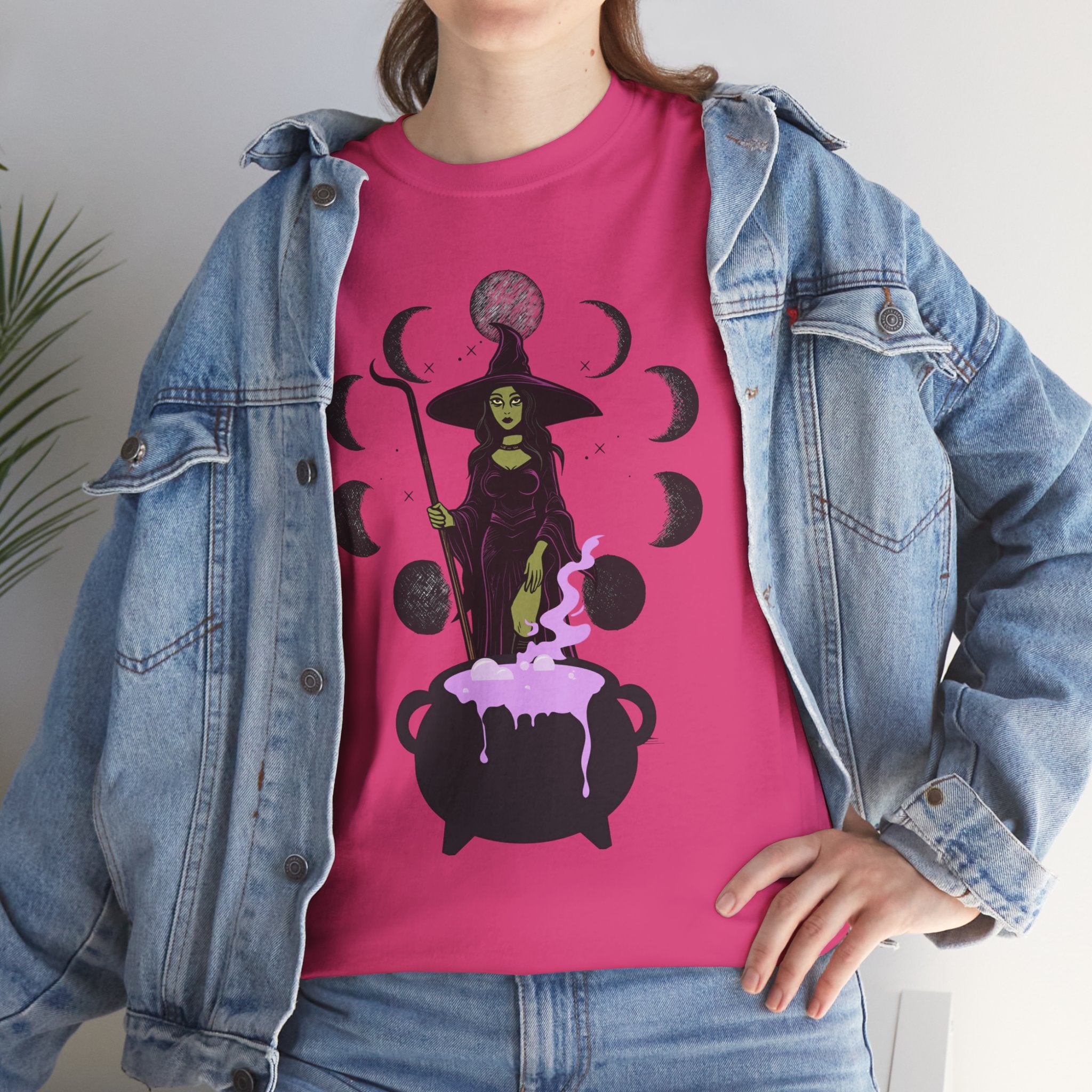 Magic Moon Phase Witch Tee.
