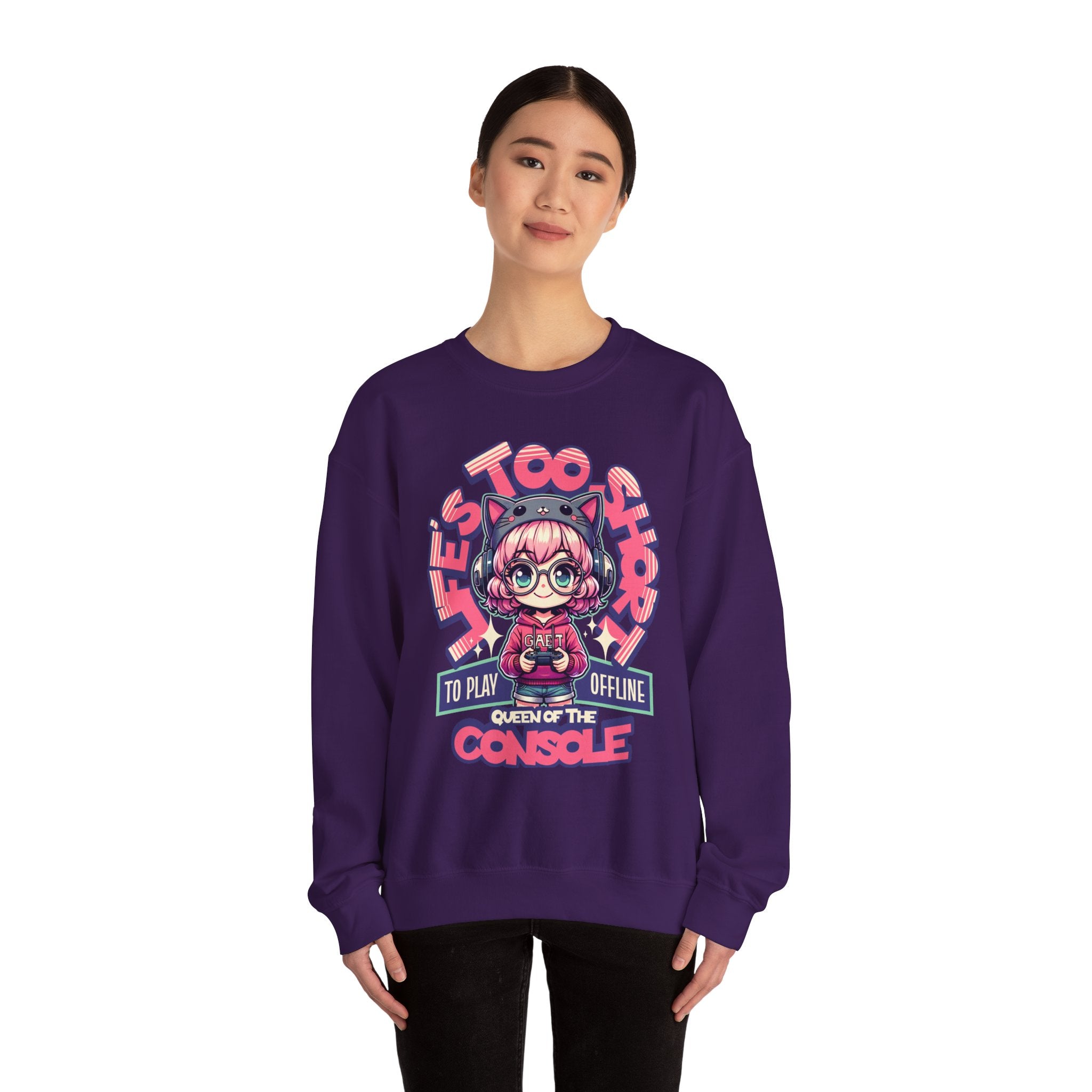 Queen of the console meme sweater