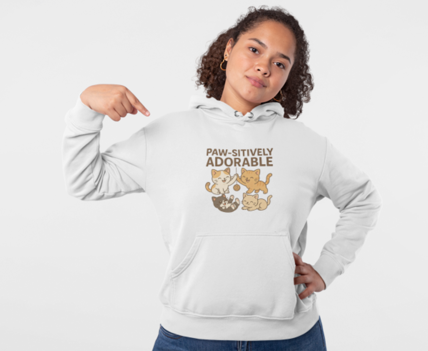 Cat Hoodie, Paw-sitively Adorable Sweatshirt for Cat Lovers