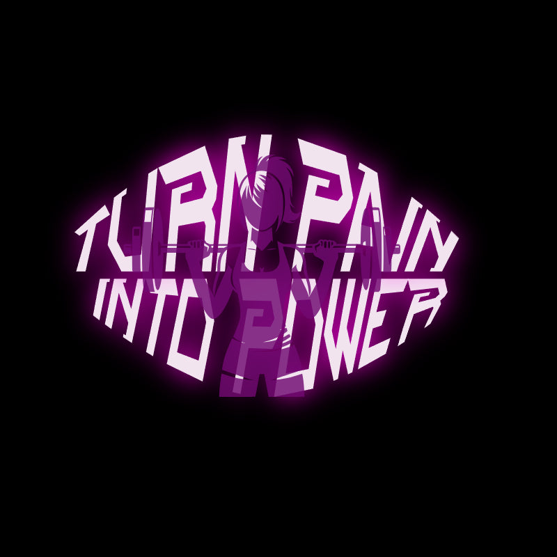 Empowering Workout Racerback Tank - Turn Pain Into Power