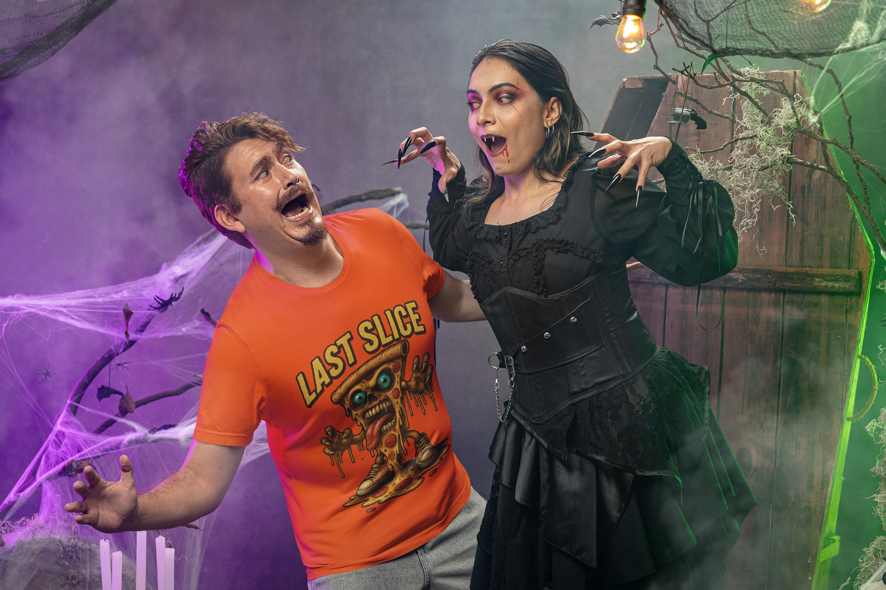 Scary Last Pizza Tee