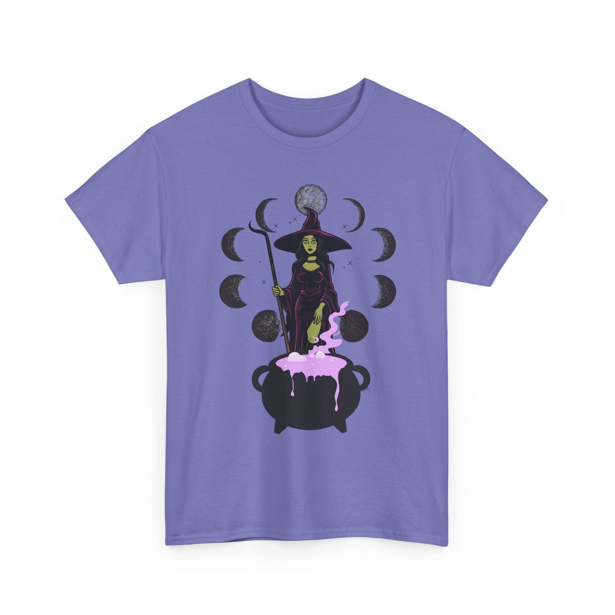 Magic Moon Phase Witch Tee.