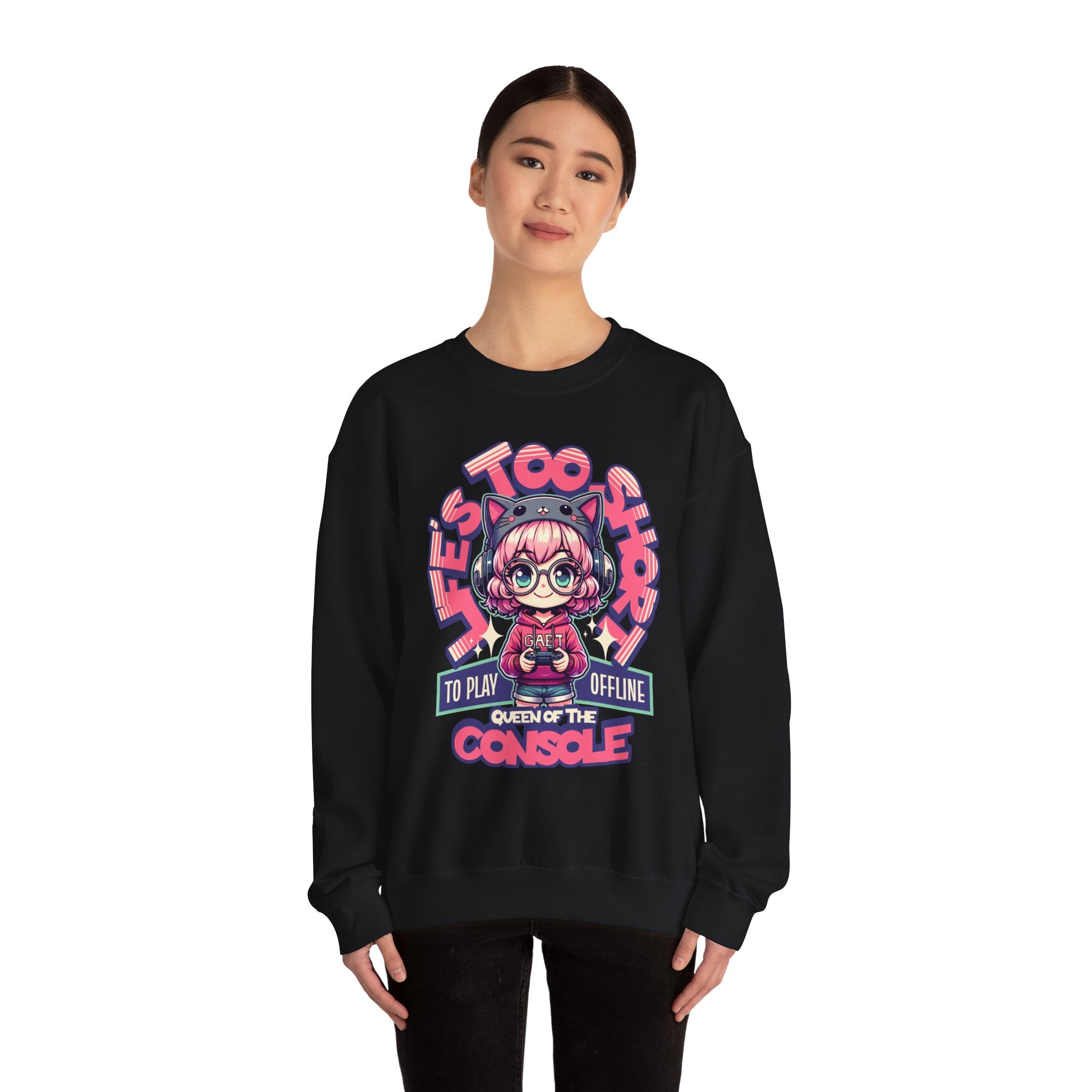 Queen of the console meme sweater