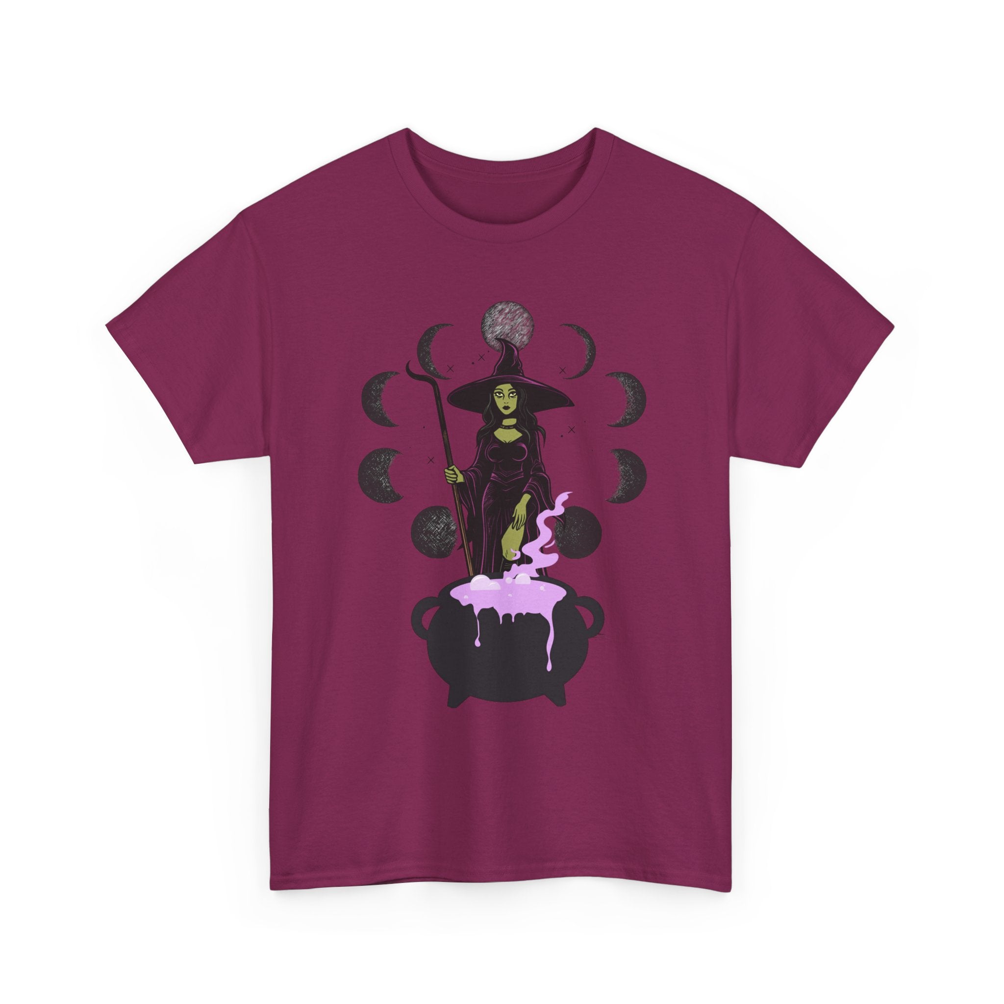 Magic Moon Phase Witch Tee.