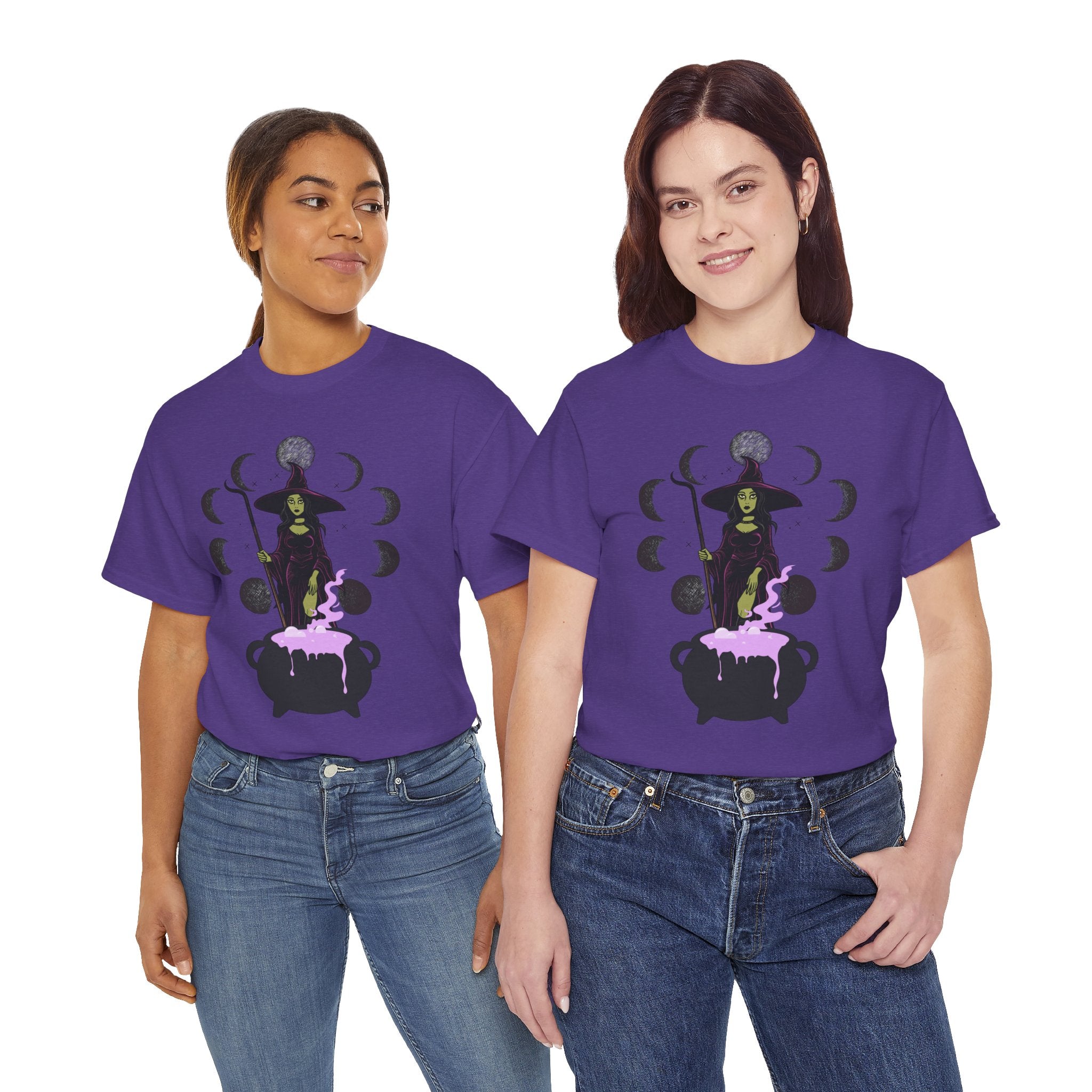 Magic Moon Phase Witch Tee.