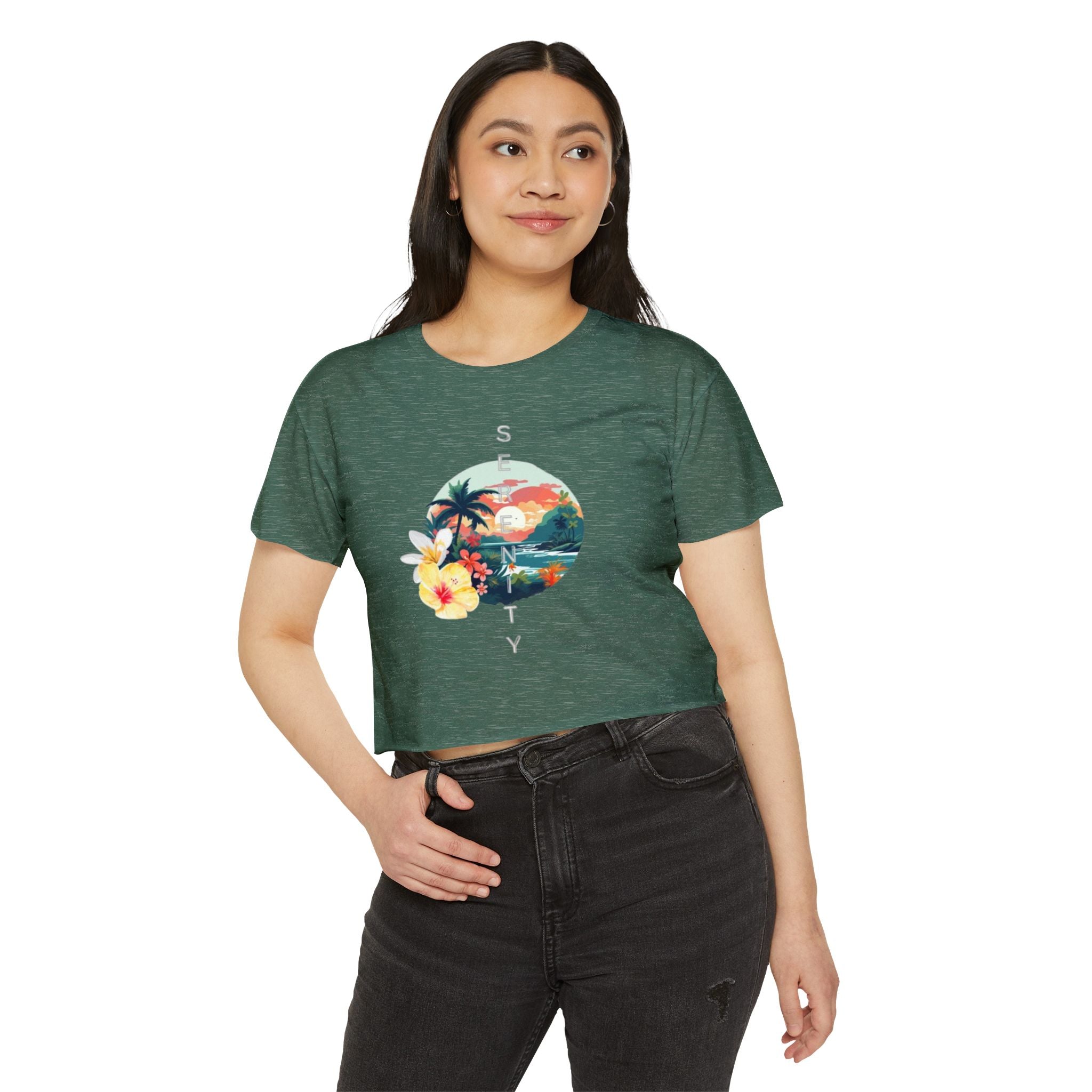 Serenity Festival Crop Top for Women