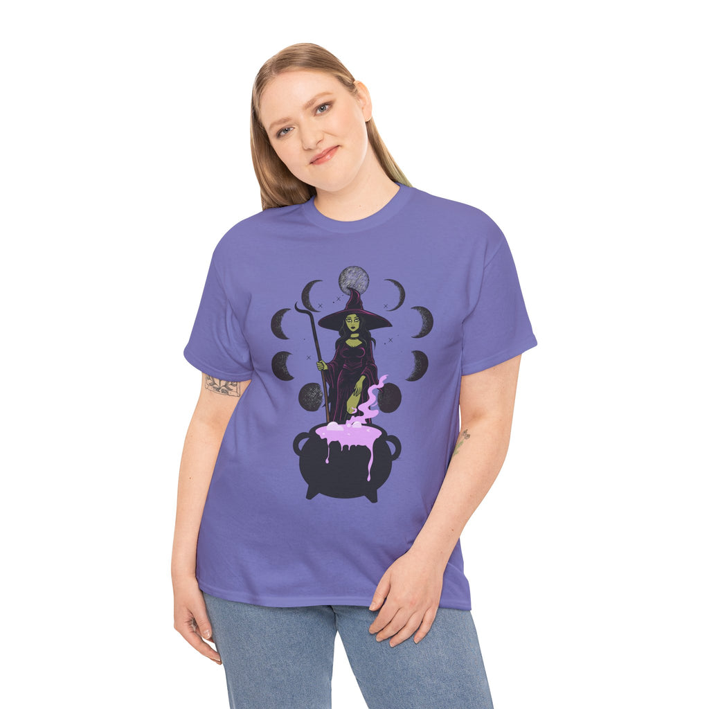 Magic Moon Phase Witch Tee.