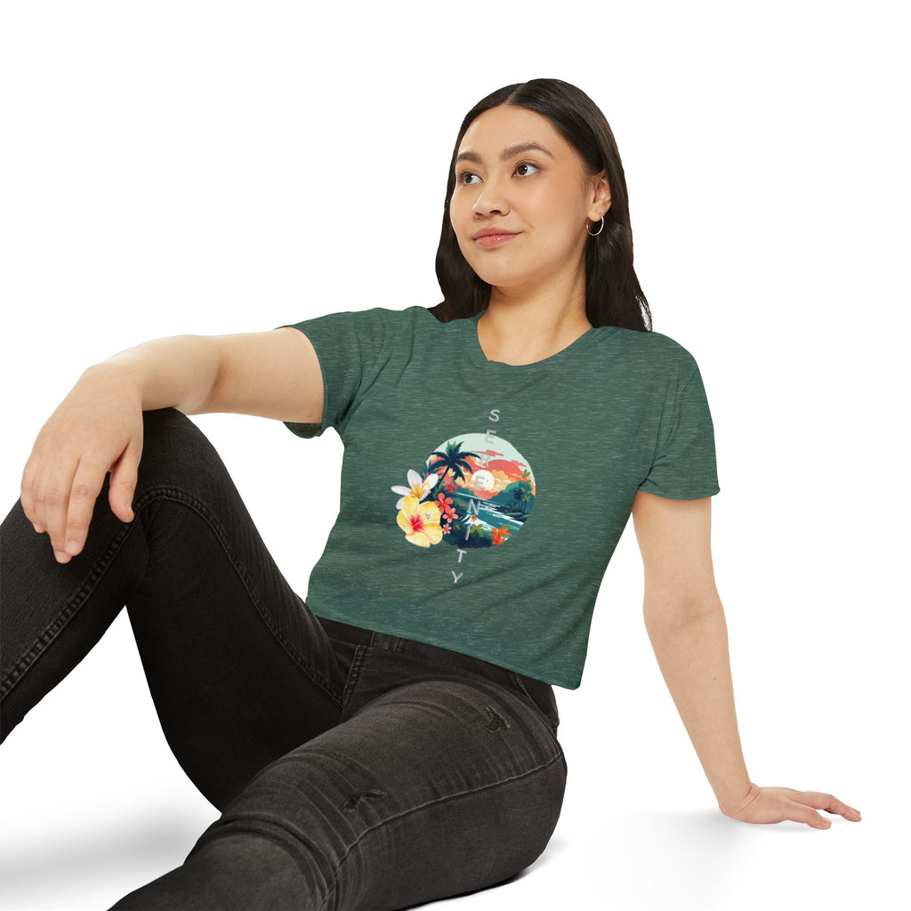 Serenity Festival Crop Top for Women