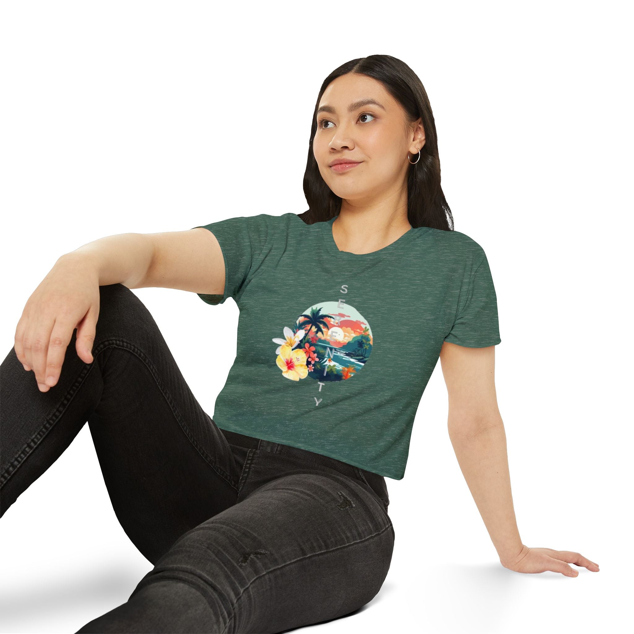 Serenity Festival Crop Top for Women