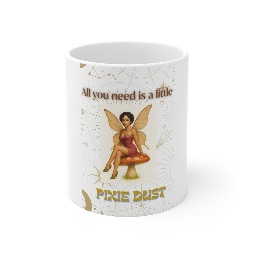 Mug 11oz Whimsical Fairy Pixie Dust Coffee Cup - Enchanted Gift for Fantasy Lovers