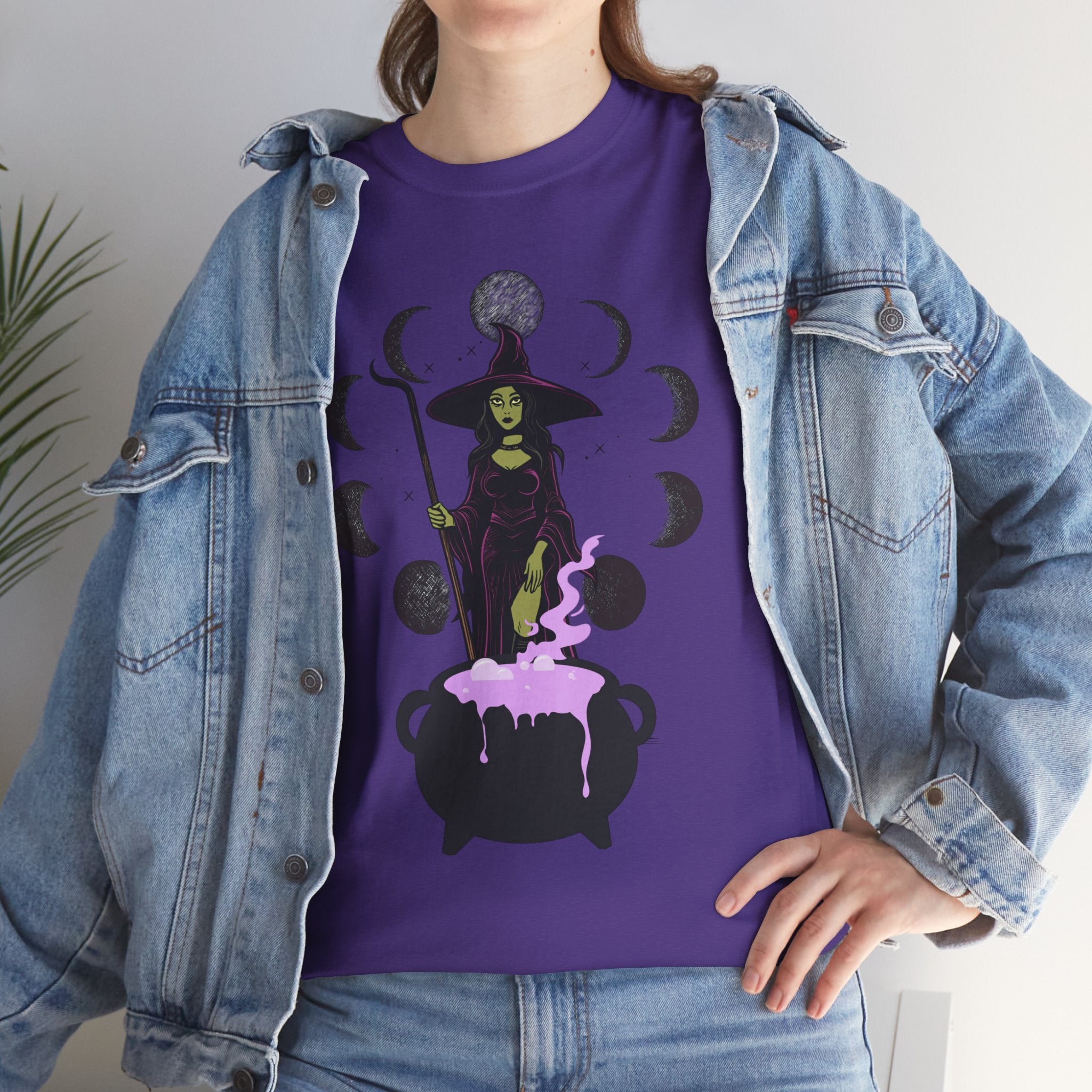 Magic Moon Phase Witch Tee.