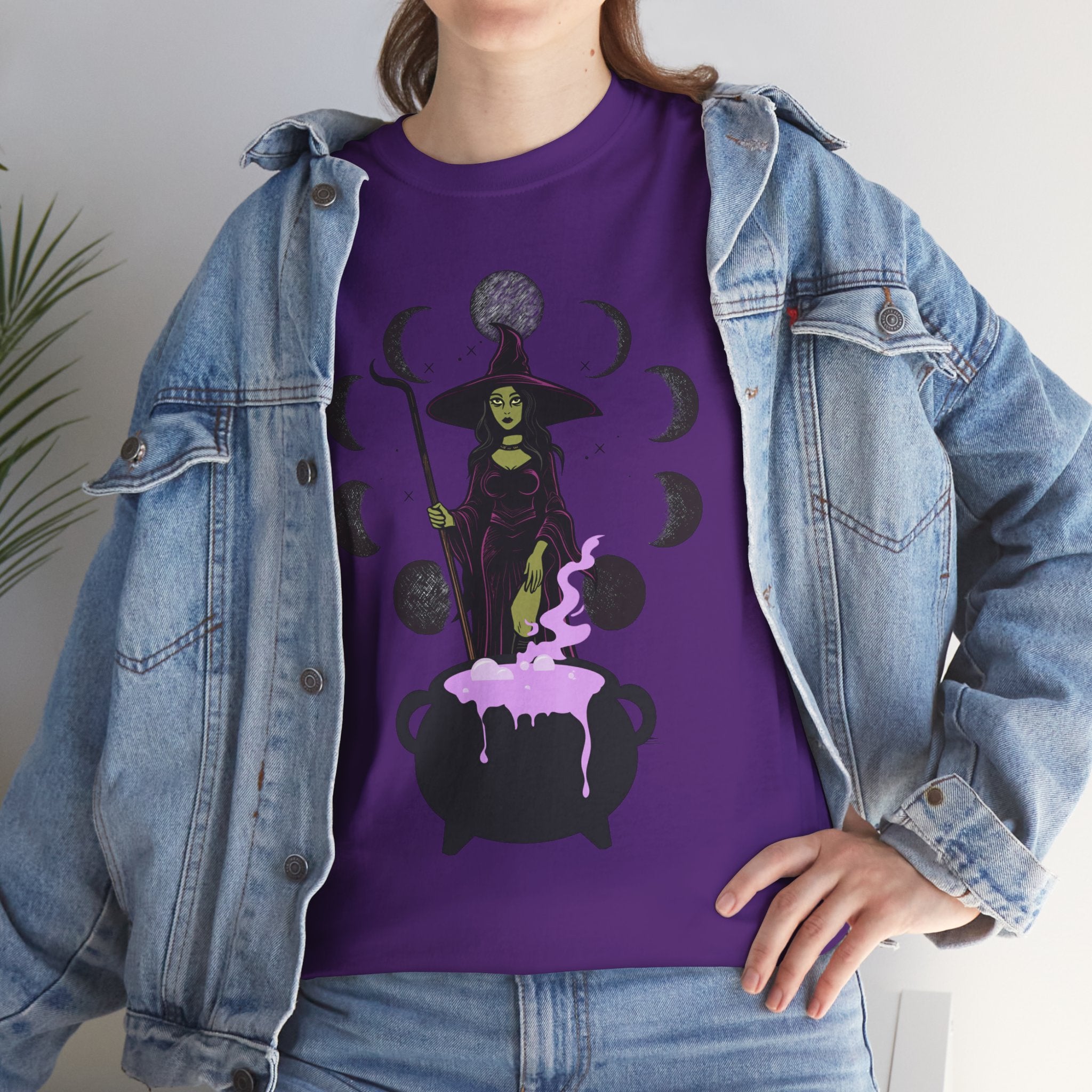 Magic Moon Phase Witch Tee.