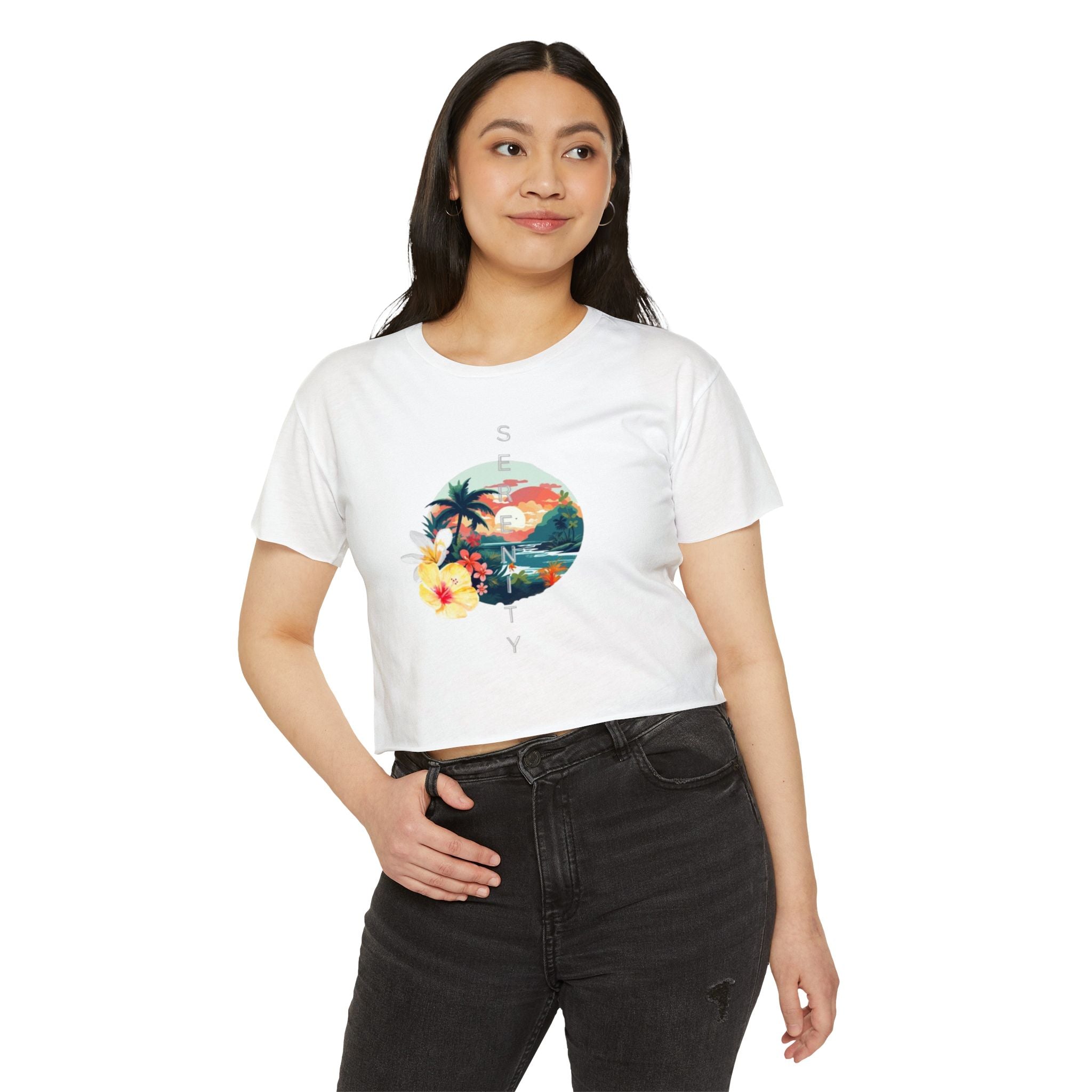Serenity Festival Crop Top for Women