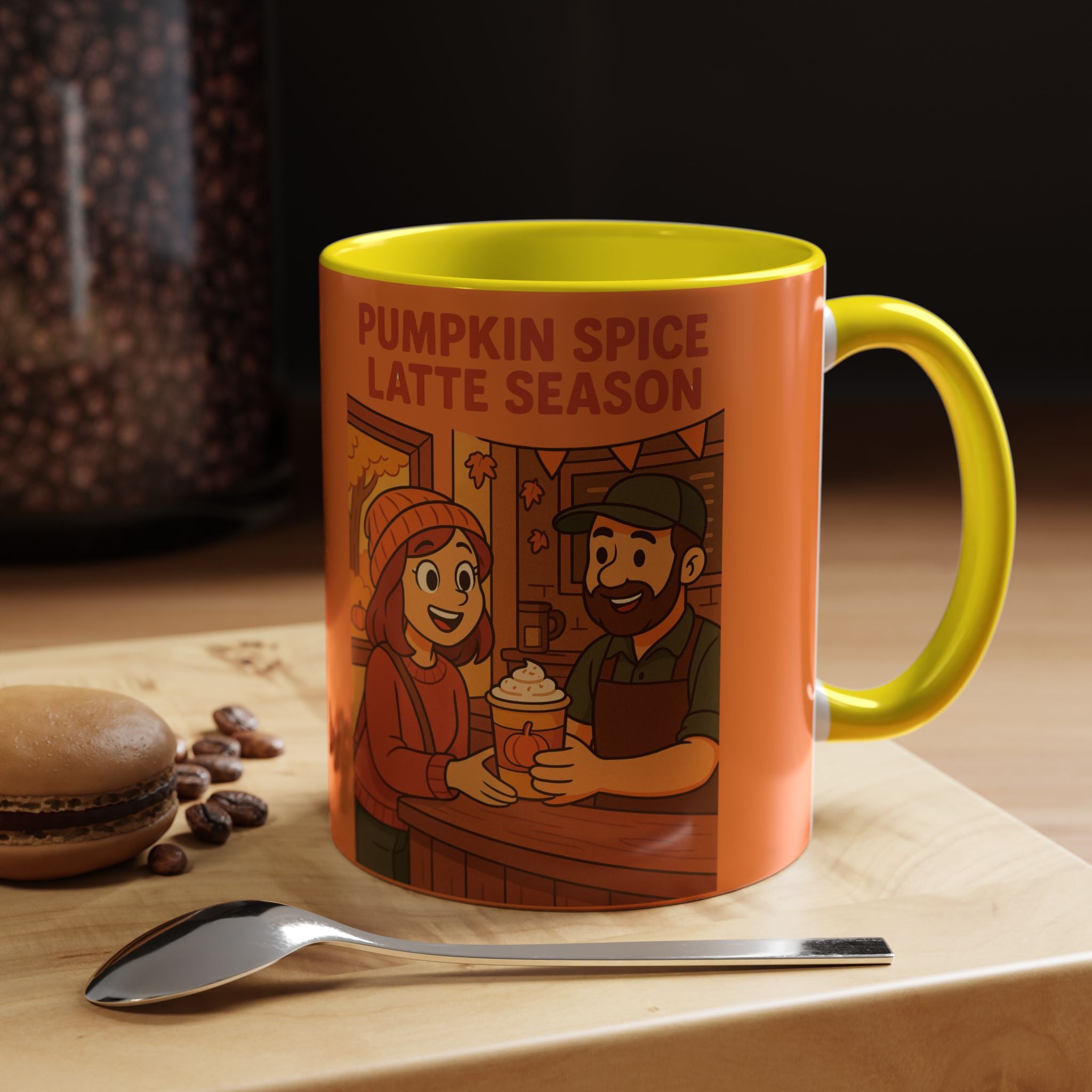 Mug - Pumpkin Spiced Latte Fall Season Gift for Family or Friend