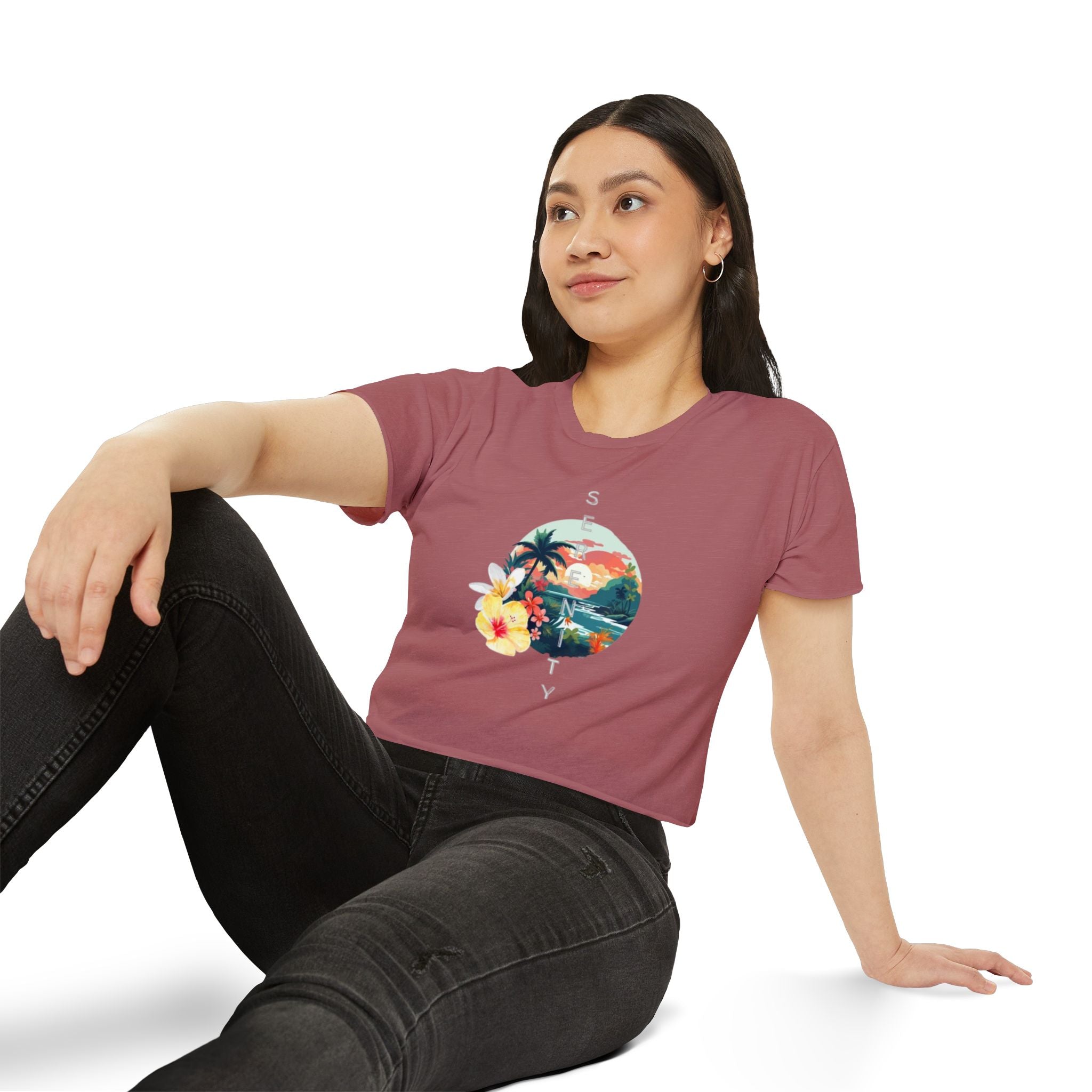 Serenity Festival Crop Top for Women
