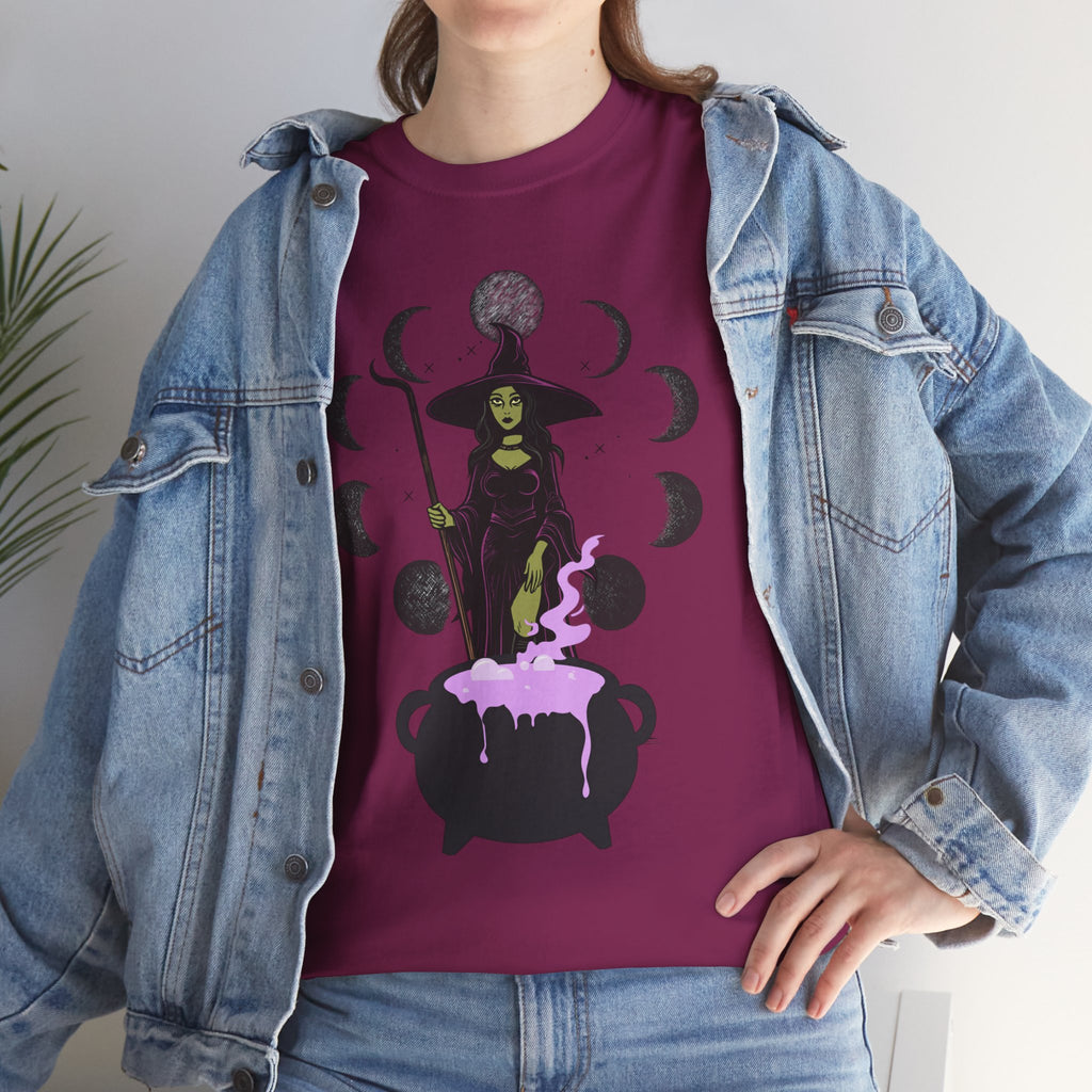 Magic Moon Phase Witch Tee.