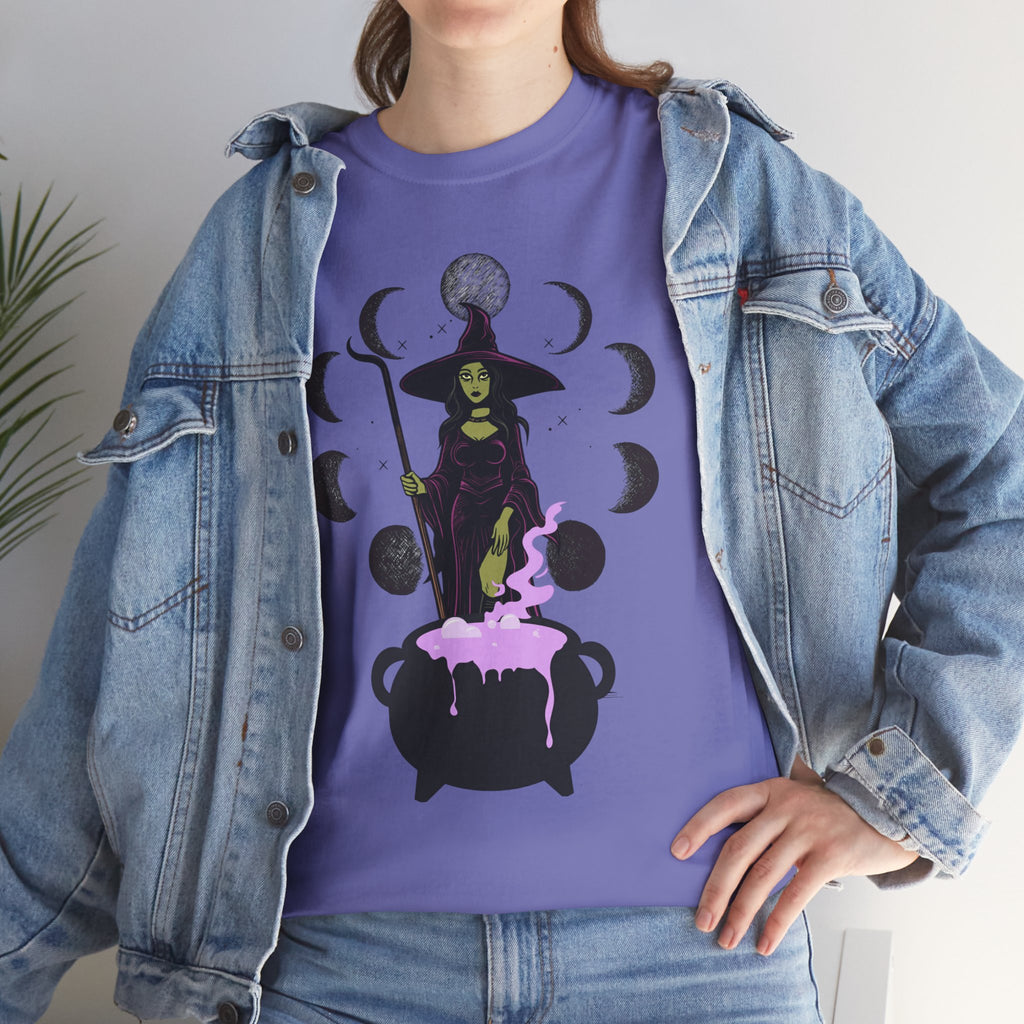 Magic Moon Phase Witch Tee.