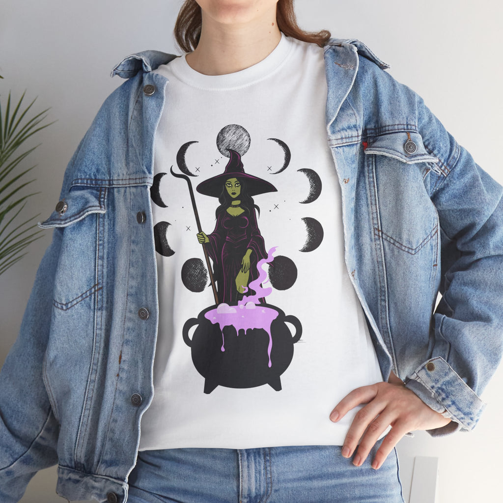 Magic Moon Phase Witch Tee.