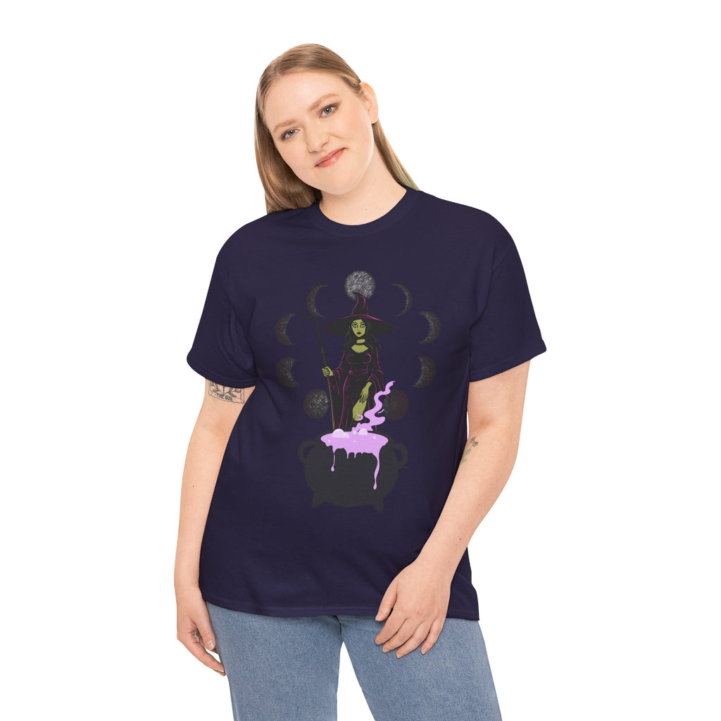 Magic Moon Phase Witch Tee.