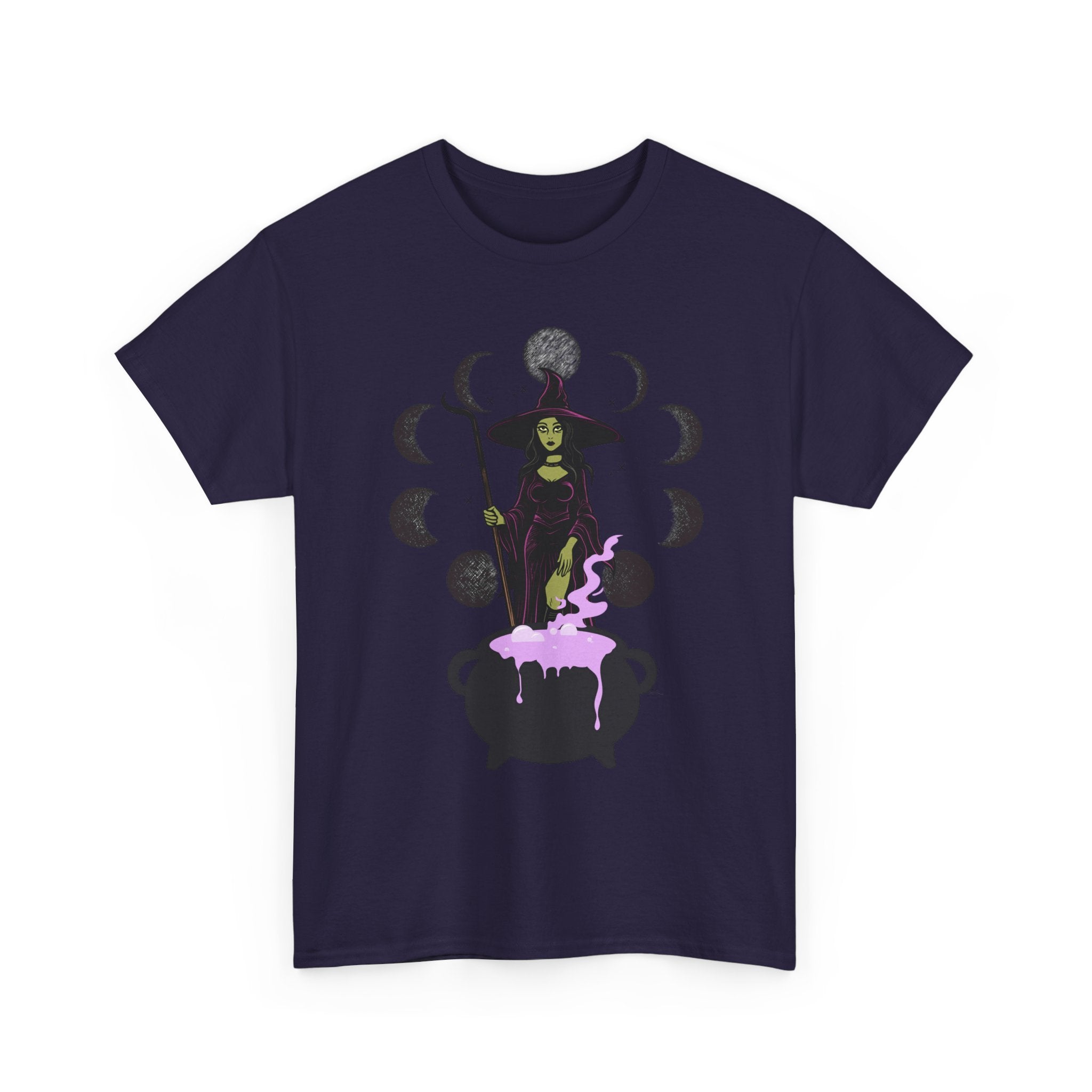 Magic Moon Phase Witch Tee.