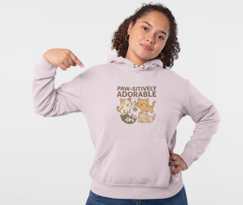 Cat Hoodie, Paw-sitively Adorable Sweatshirt for Cat Lovers