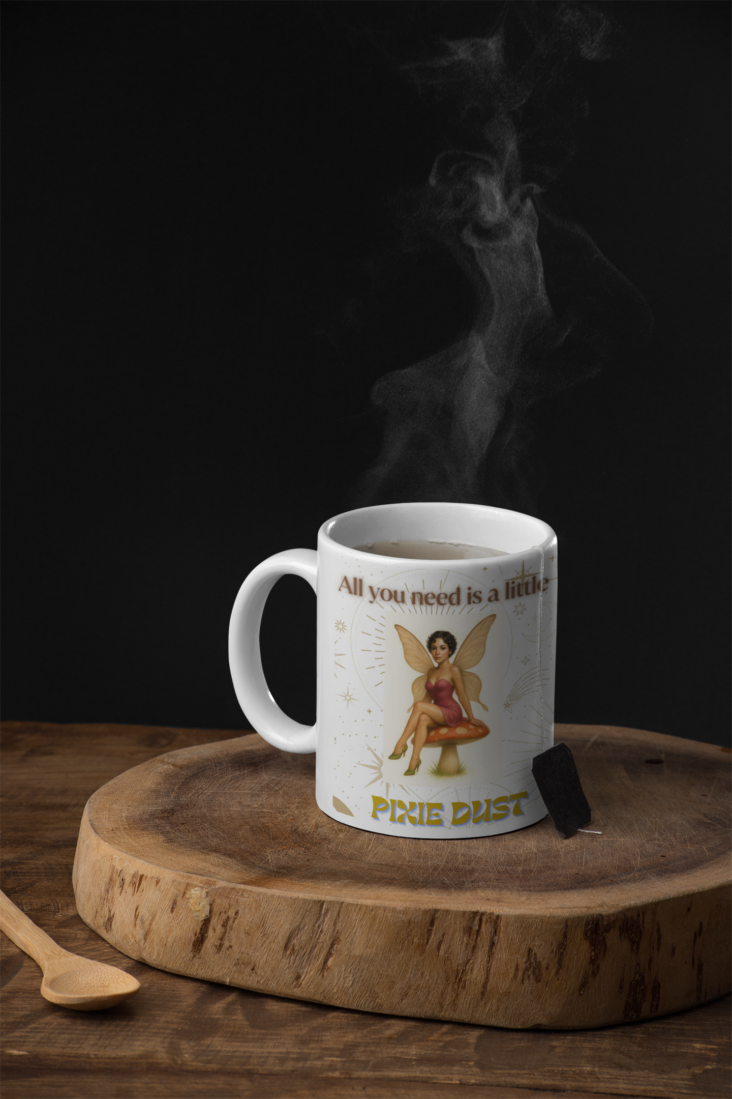 Mug 11oz Whimsical Fairy Pixie Dust Coffee Cup - Enchanted Gift for Fantasy Lovers