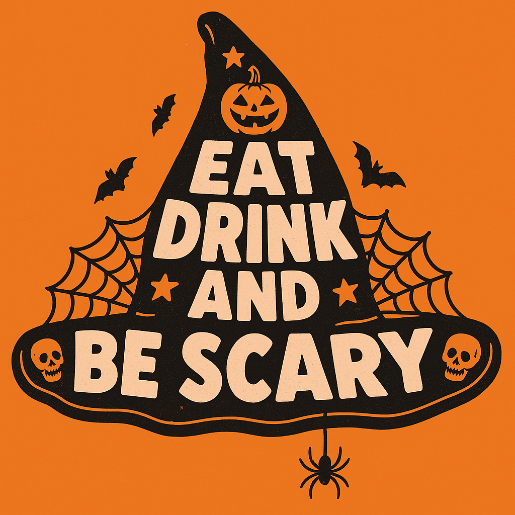 Halloween Eat drink and be scary tee