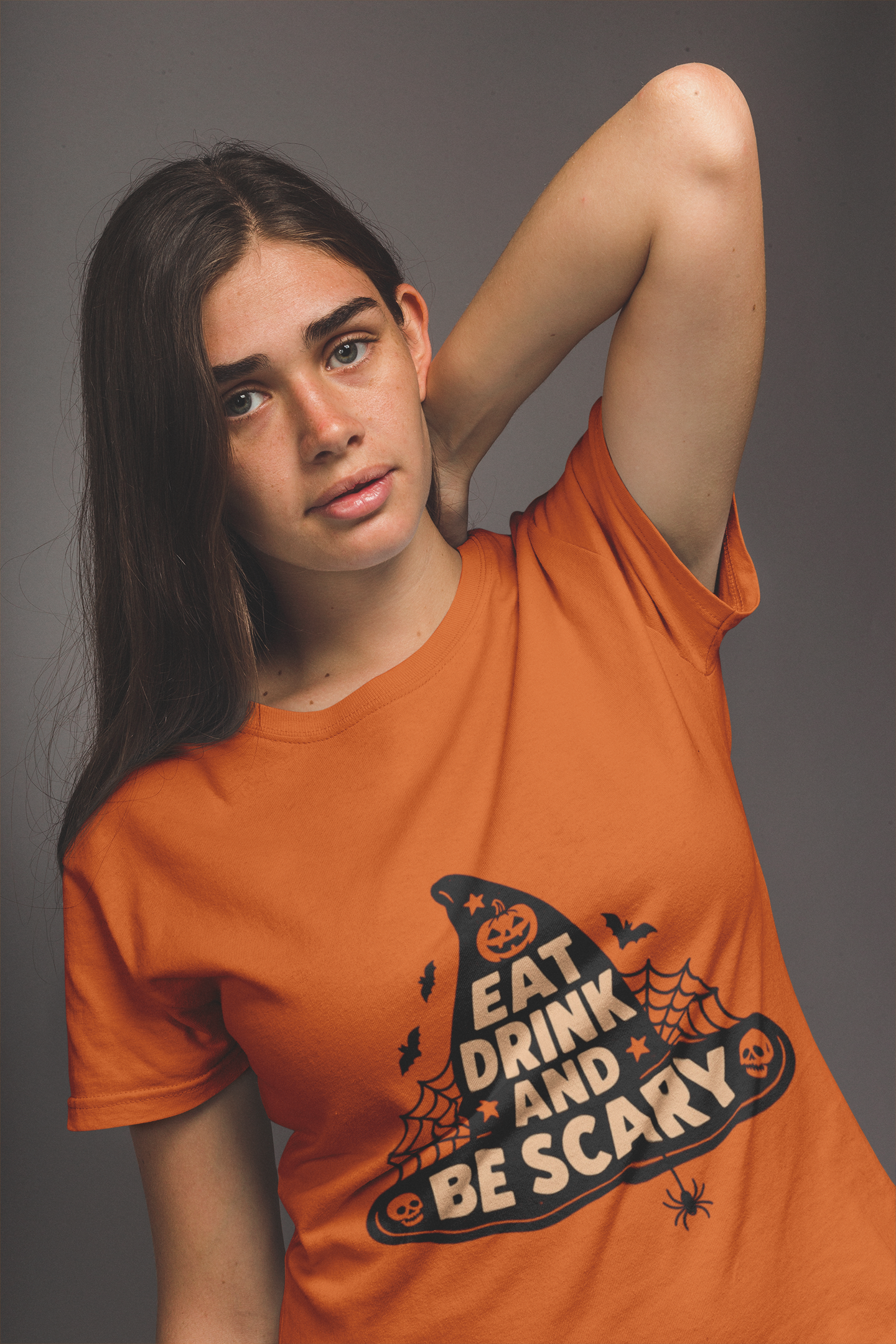 Halloween Eat drink and be scary tee