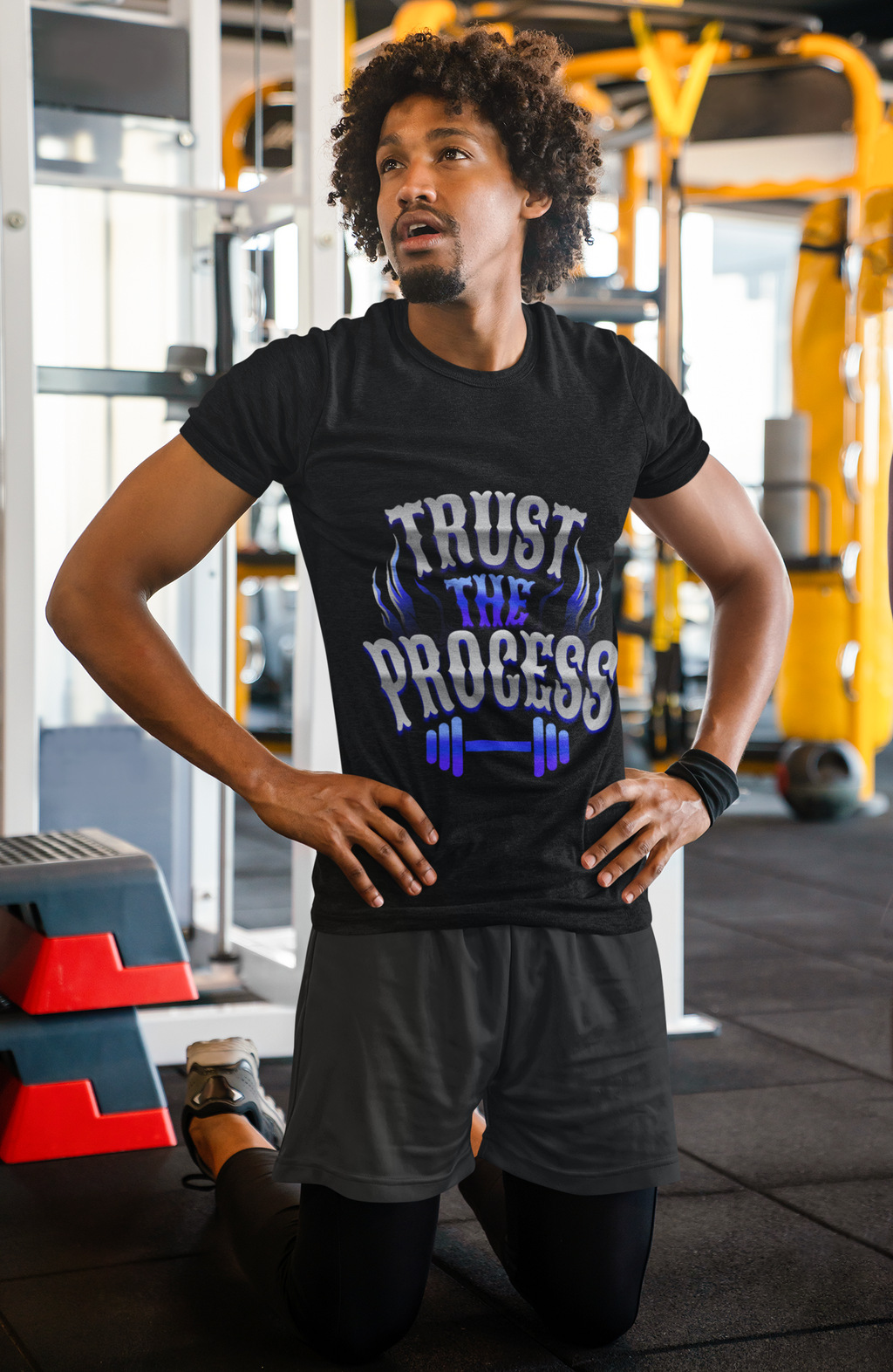 Trust The Process Fitness Tee