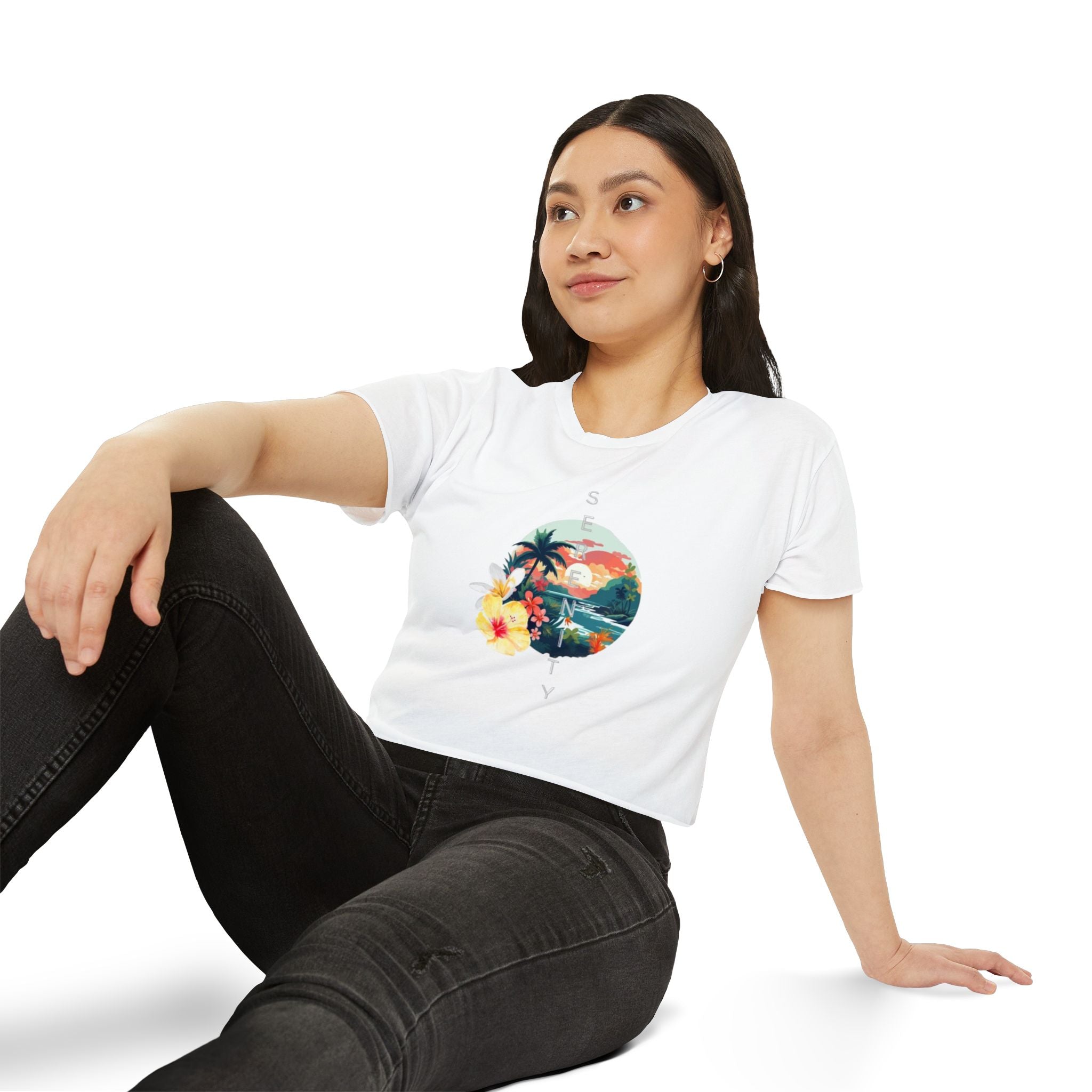 Serenity Festival Crop Top for Women