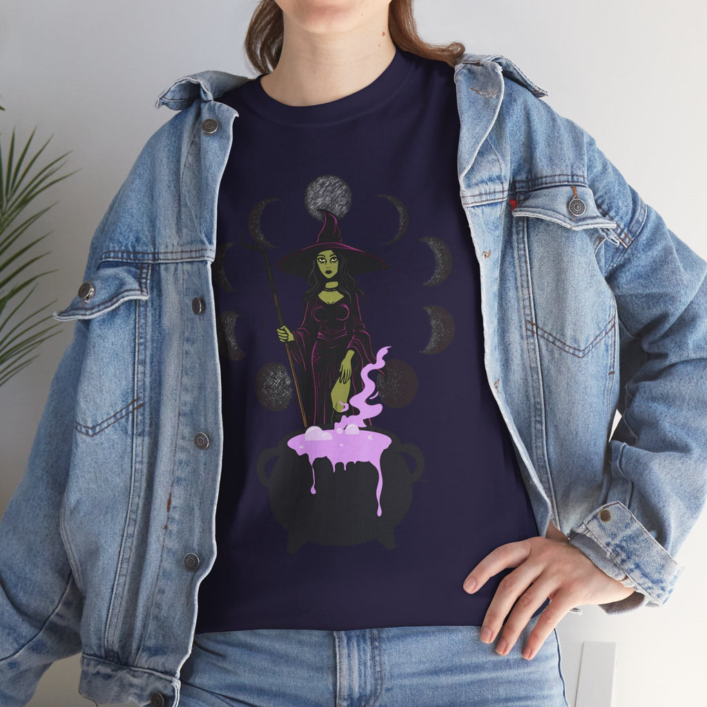 Magic Moon Phase Witch Tee.