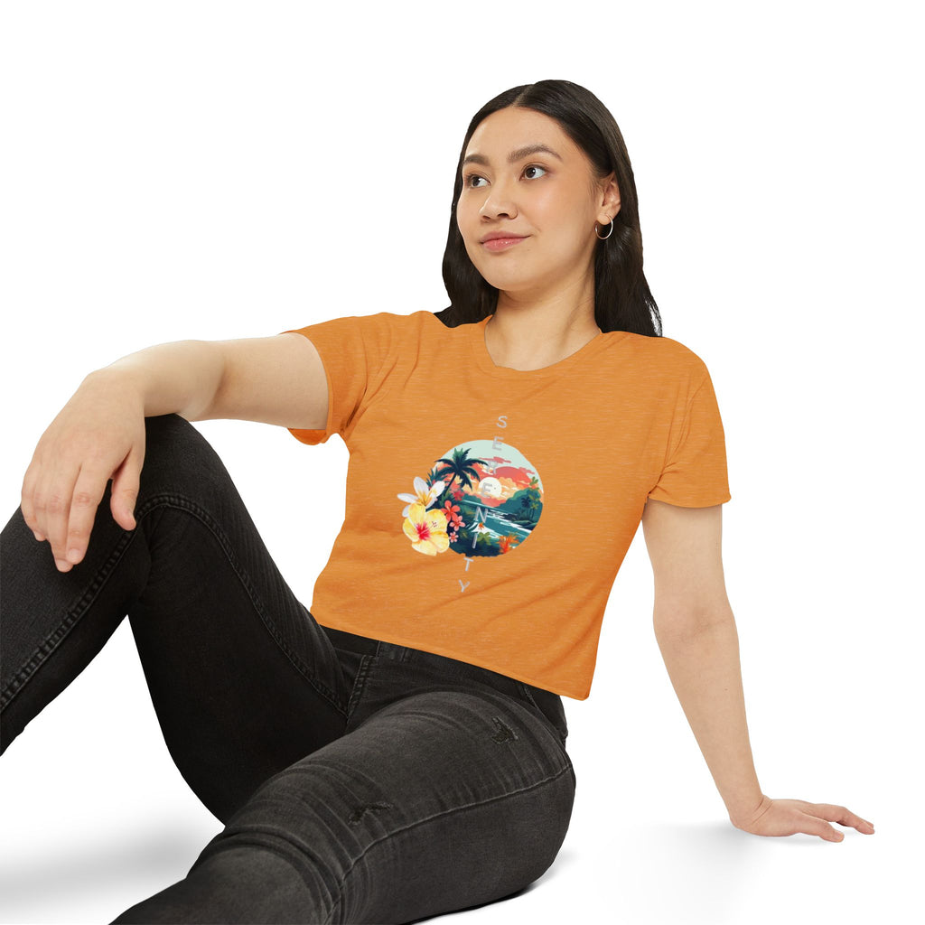 Serenity Festival Crop Top for Women