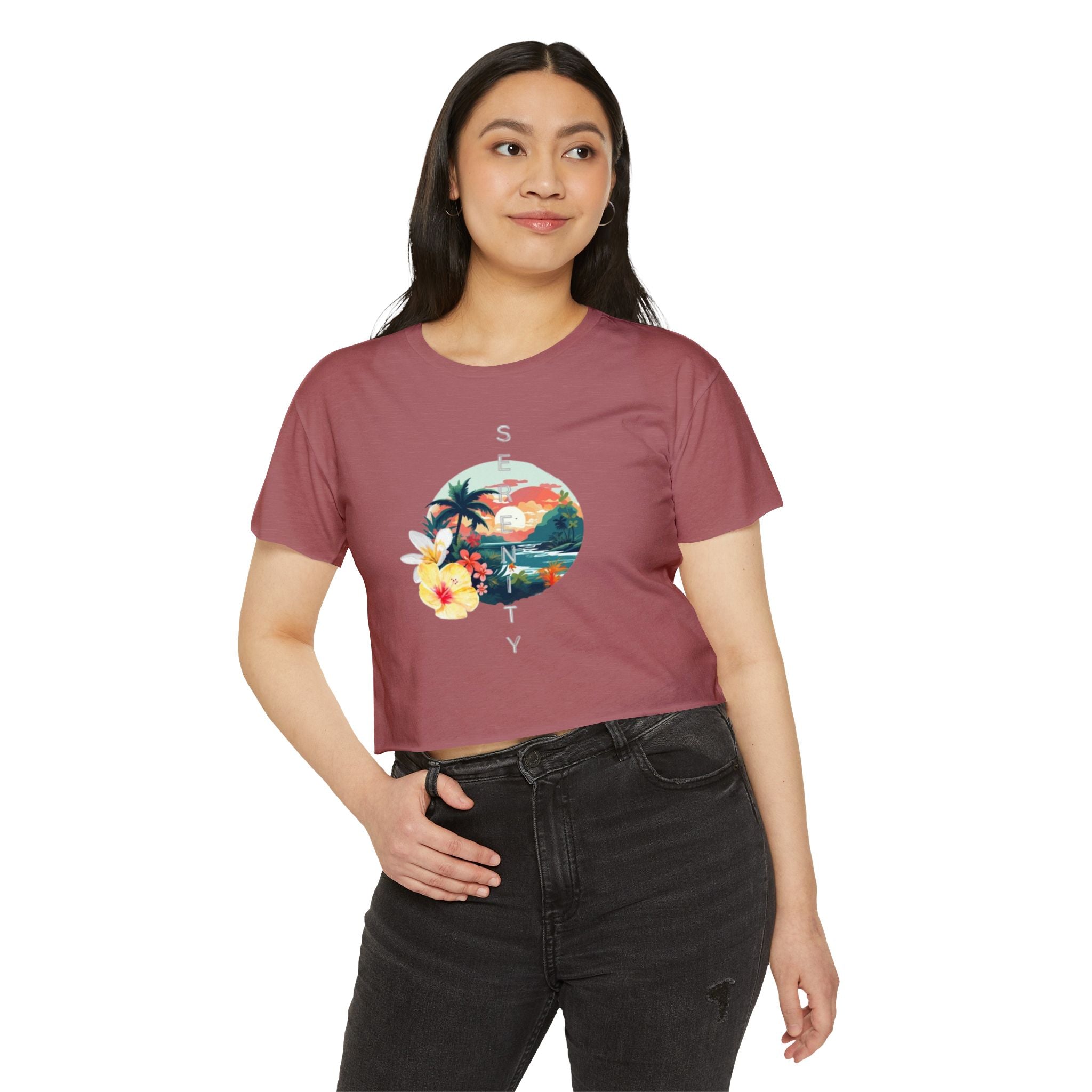 Serenity Festival Crop Top for Women