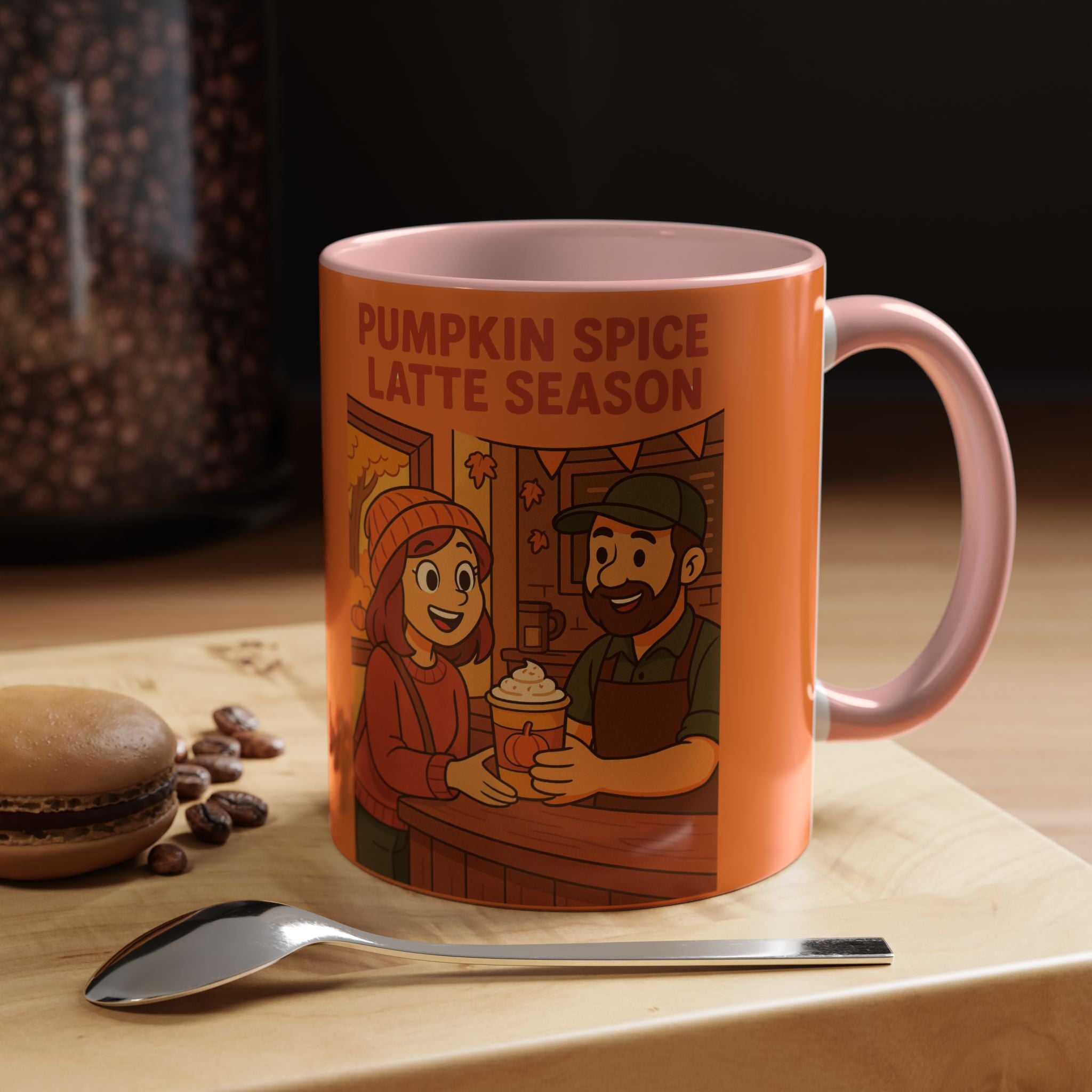 Mug - Pumpkin Spiced Latte Fall Season Gift for Family or Friend