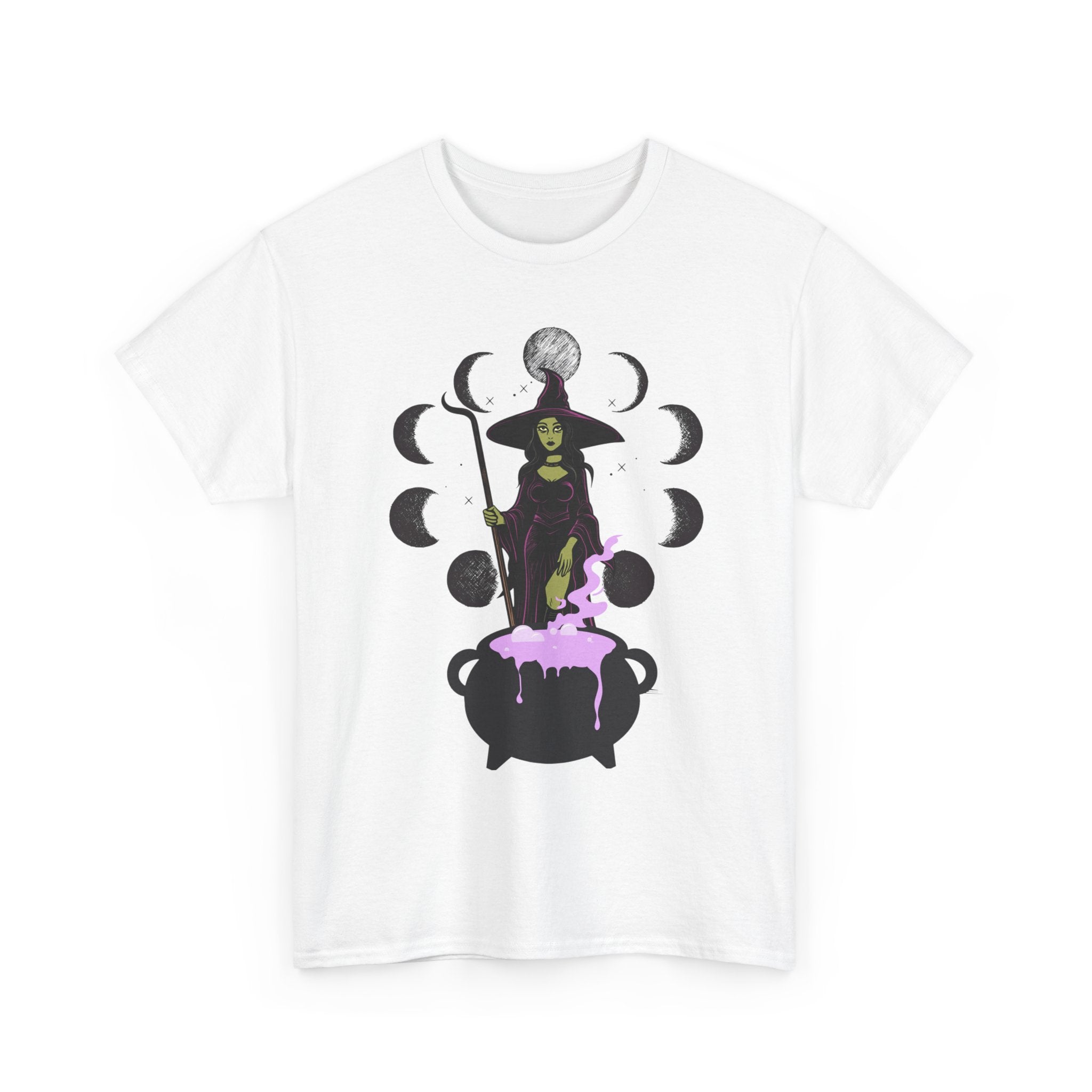 Magic Moon Phase Witch Tee.